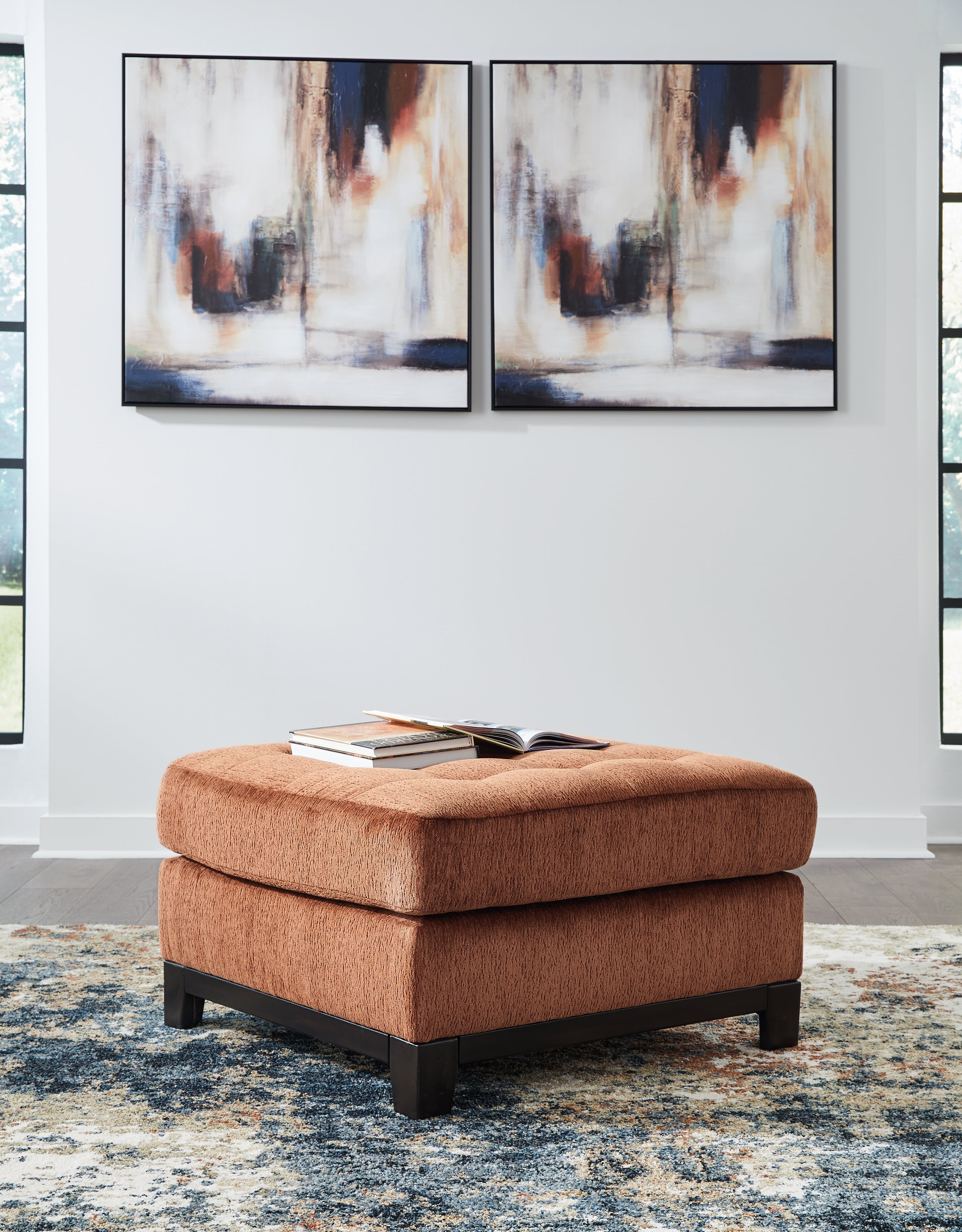 Oversized Accent Ottoman
