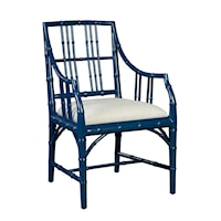 Coastal Riley Arm Chair with Spindle Back