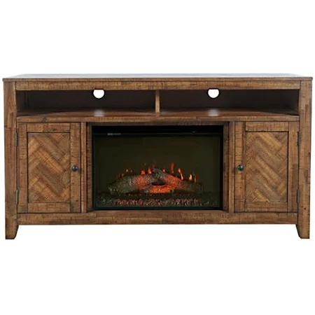 Fireplace with Logset