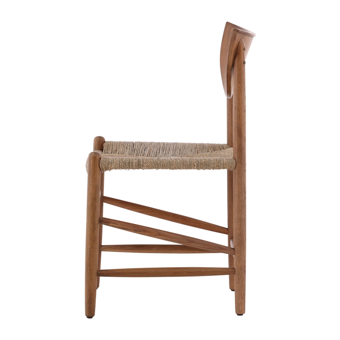 Furniture Classics Simpson Accent Chair with Hand-woven Seagrass Seat