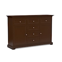 Transitional Customizable 63" Extra Tall 41" TV Cabinet