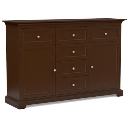 63" Wide Extra Tall TV Console