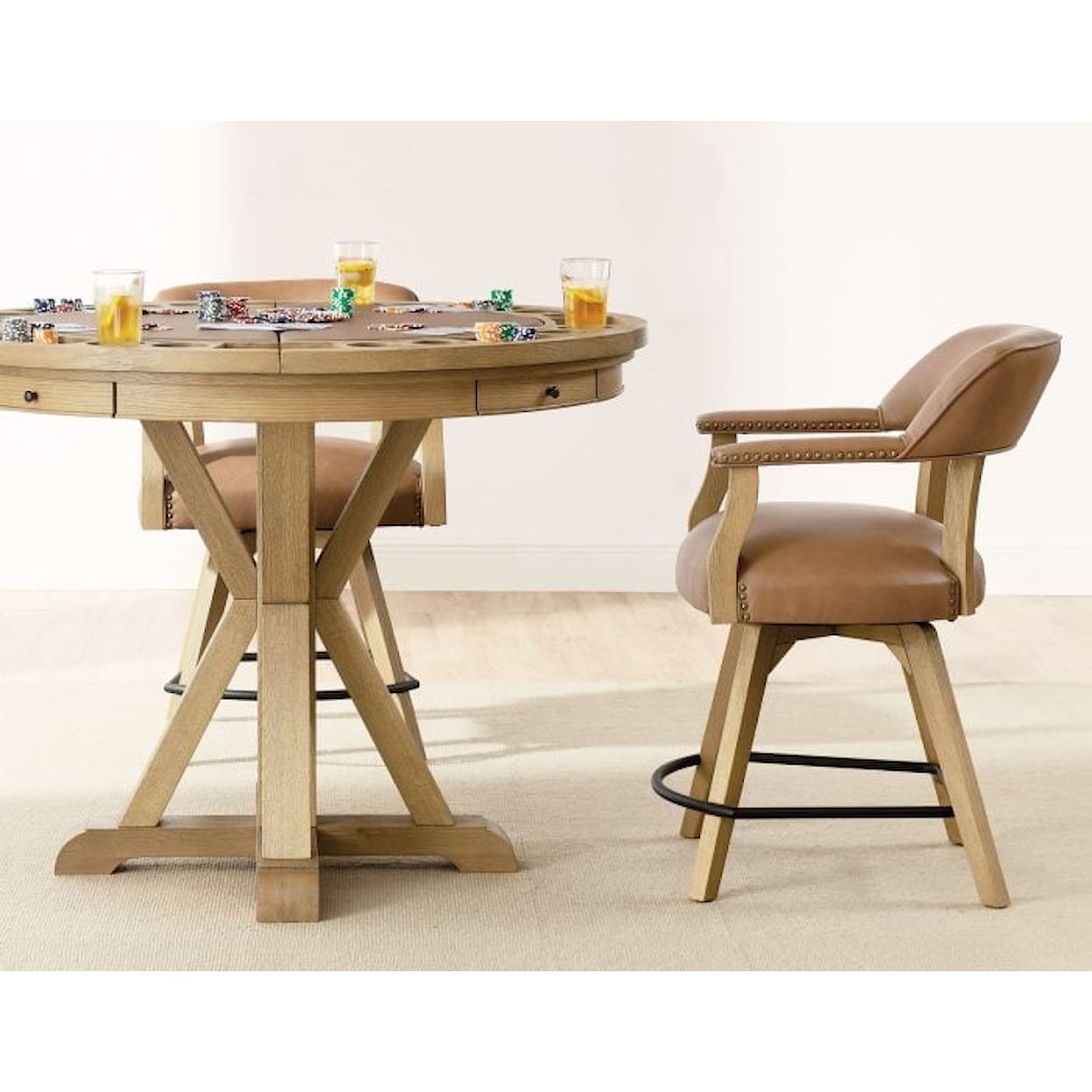 Steve Silver Rylie 6-Piece Game Dining Set