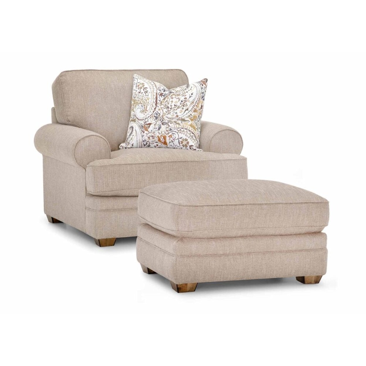 Franklin 915 Vermont Chair Ottoman