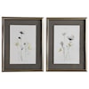 Uttermost Framed Prints Stem Illusion Framed Prints, S/2