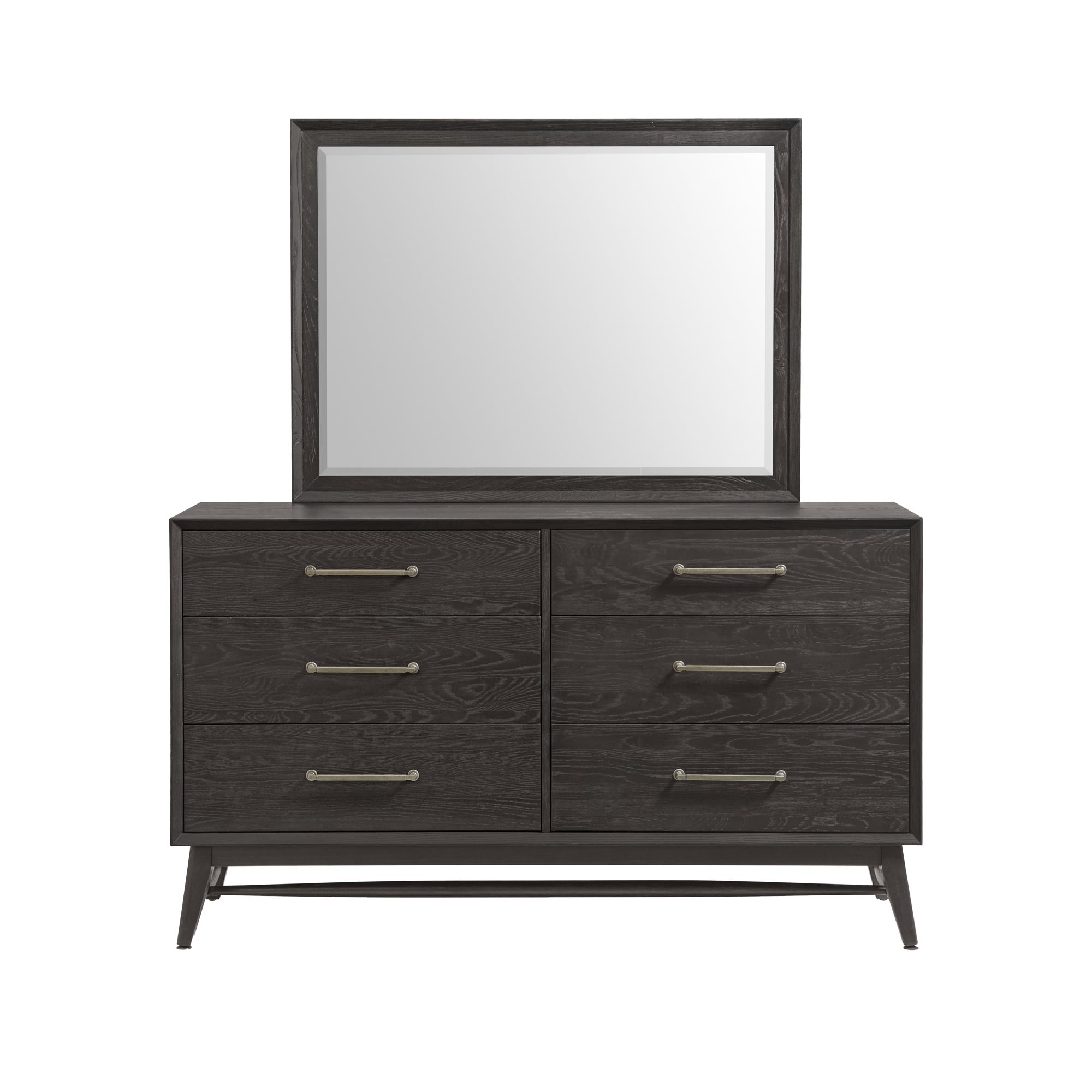 Intercon Bayside 6-Drawer Dresser with Mirror