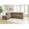 Michael Alan Select Navi 2-Piece Sectional w/ Sleeper and Chaise