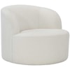 Bernhardt Plush Elle Fabric Swivel Chair