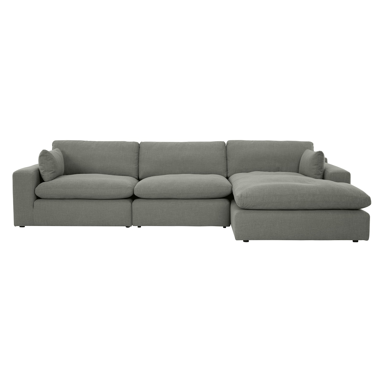 Benchcraft Elyza 3-Piece Modular Sectional with Chaise