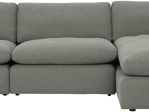 3-Piece Modular Sectional with Chaise