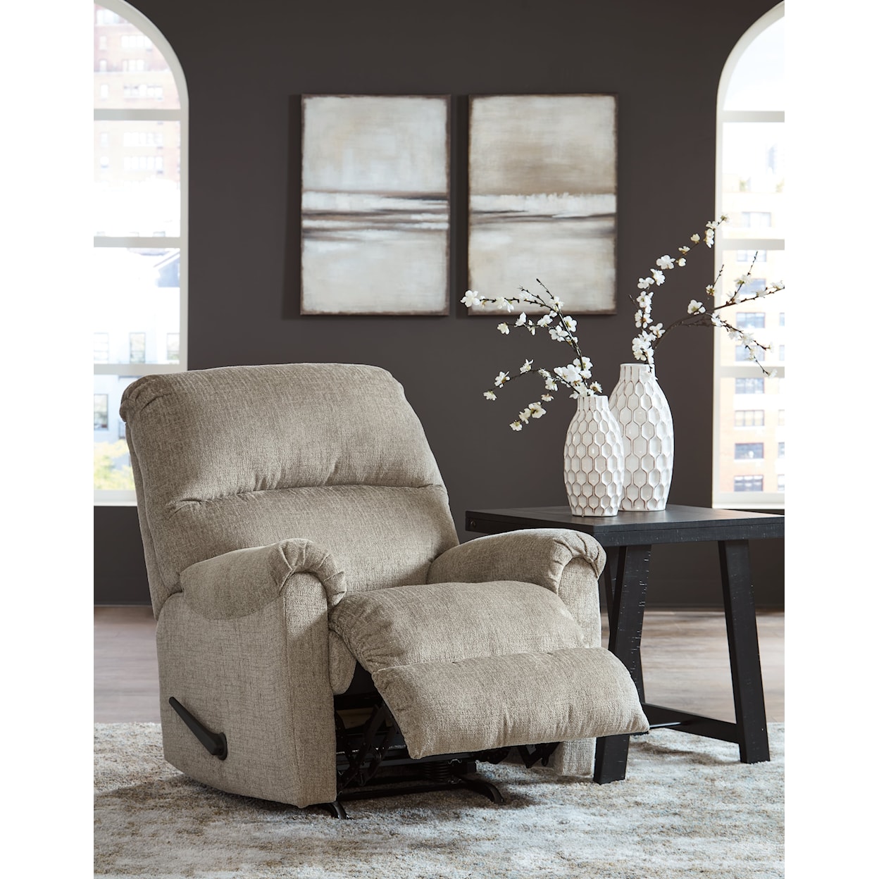 Ashley Furniture Signature Design Stonemeade Rocker Recliner