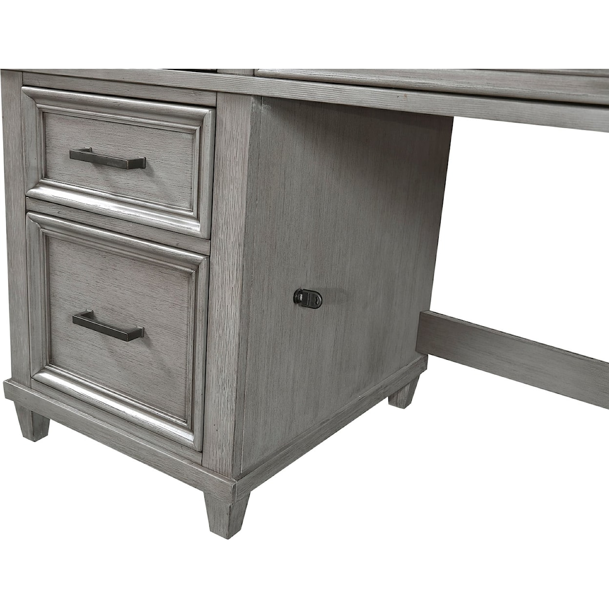 Aspenhome Caraway Pedestal Desk and Return