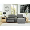 Ashley Furniture Signature Design Hartsdale 3-Piece Power Sectional with Console