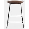 Jofran Nature's Edge Natural Backless Stool (3/CTN)