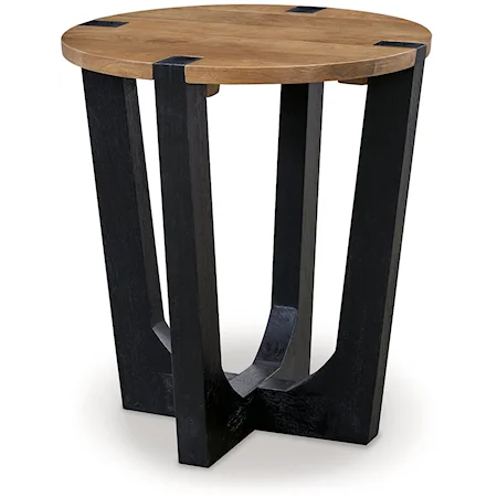 Round End Table