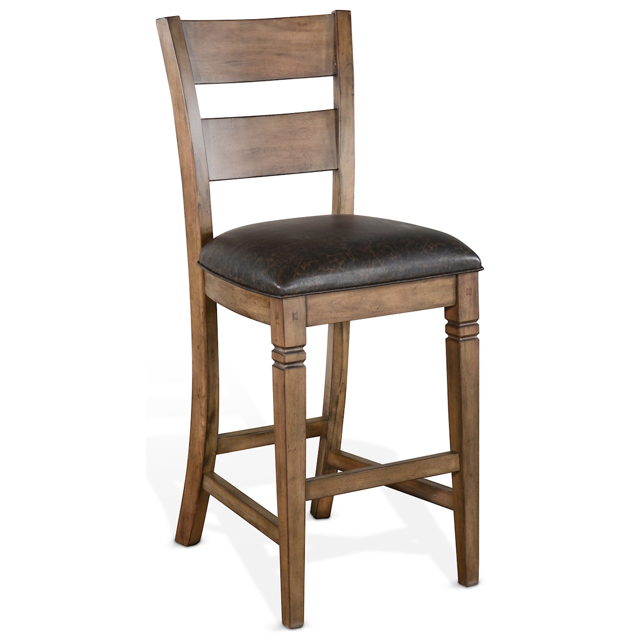 Sunny Designs Doe Valley Bar Stool w/ Cushion Seat