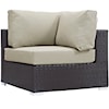 Modway Convene Outdoor 5 Piece Sectional Set