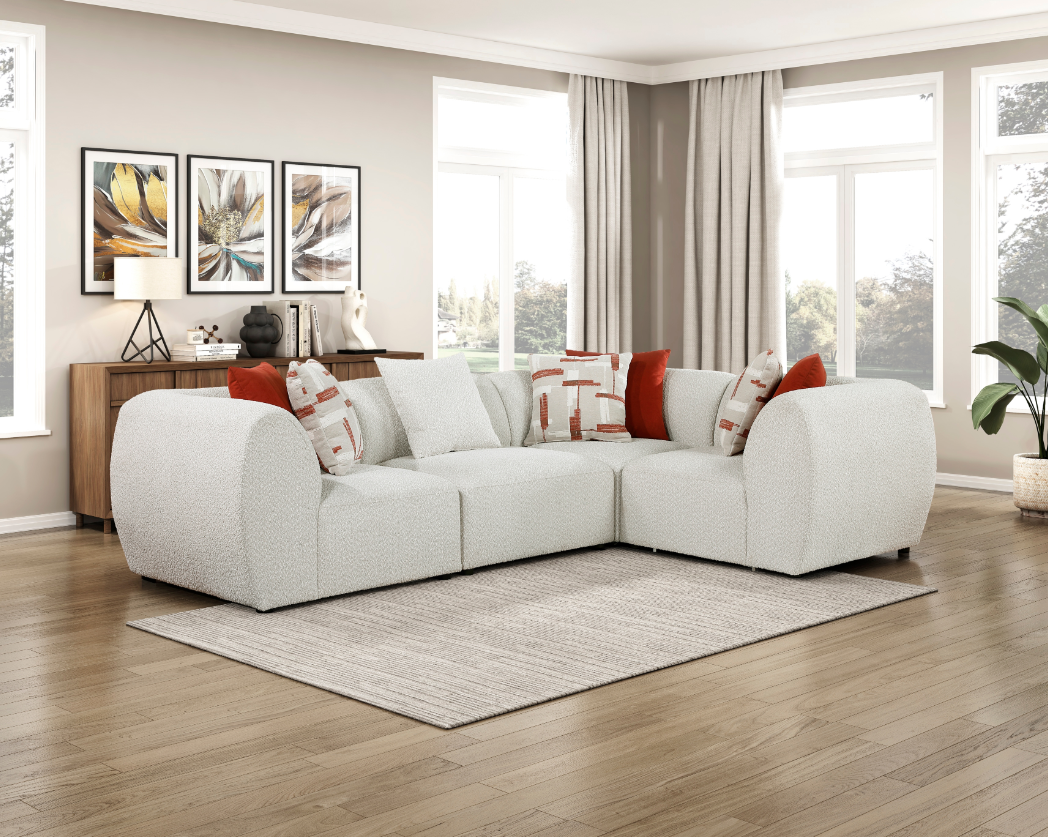Homelegance Franz 4-Piece Sectional Sofa