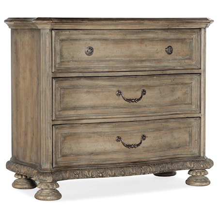 3-Drawer Bachelors Chest