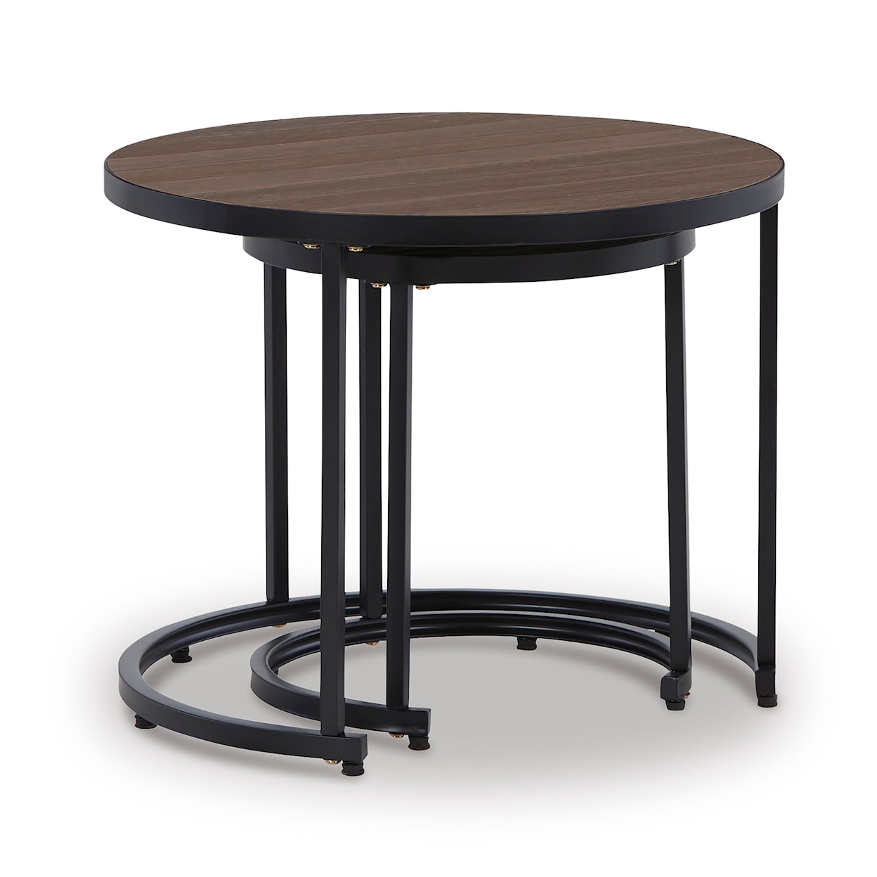 Signature Design by Ashley Ayla Outdoor Nesting End Tables (Set of 2)