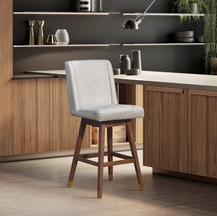 Armen Living Constantine Counter Height Barstool