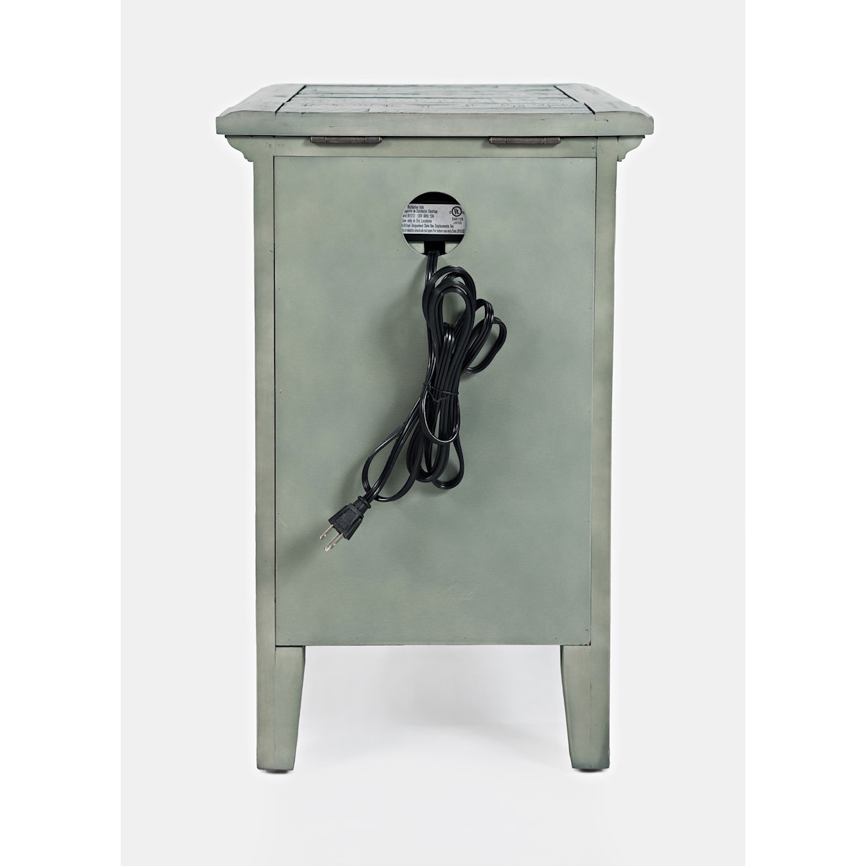 Jofran Rustic Shores Power Chairside Table