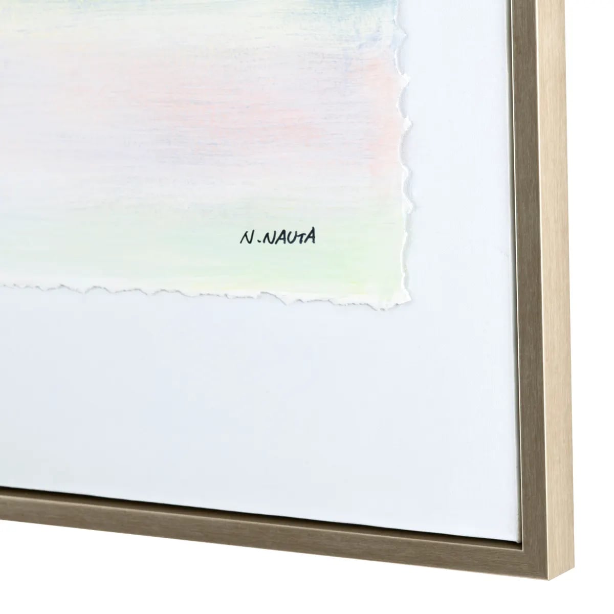 Coastal Vibes Framed Canvas