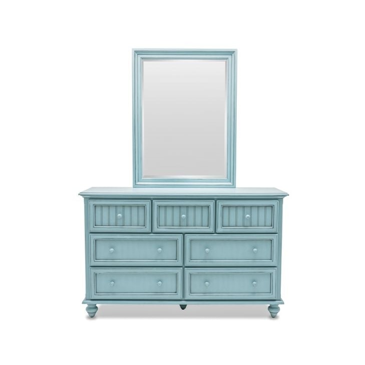 Sea Winds Trading Company Monaco Bedroom 000000997324 Coastal Monaco 7-Drawer Dresser - Bleu | Furniture and More | Dressers Sea Winds Trading Company Monaco Bedroom 000000997324 Coastal Monaco 7-Drawer Dresser - Bleu | Furniture and More | Dressers