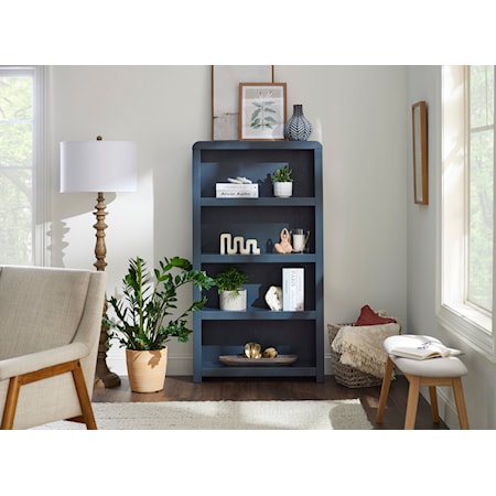 4-Shelf 60&quot; Bookcase