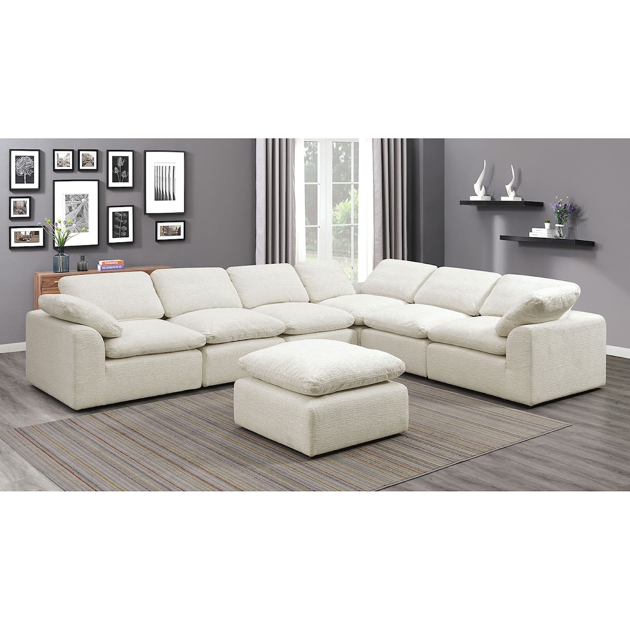 Furniture of America Joel Sectional