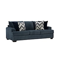 Pippa Contemporary Loose Pillow Sofa