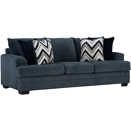 Pippa Contemporary Loose Pillow Sofa