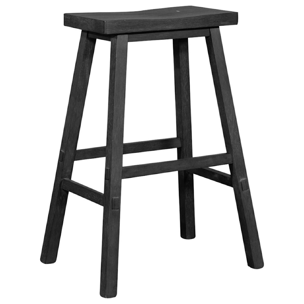 Liberty Furniture Creations II 30 Inch Sawhorse Barstool