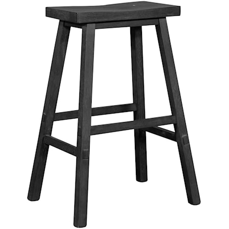 30 Inch Sawhorse Barstool