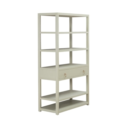 6-Shelf Bookcase