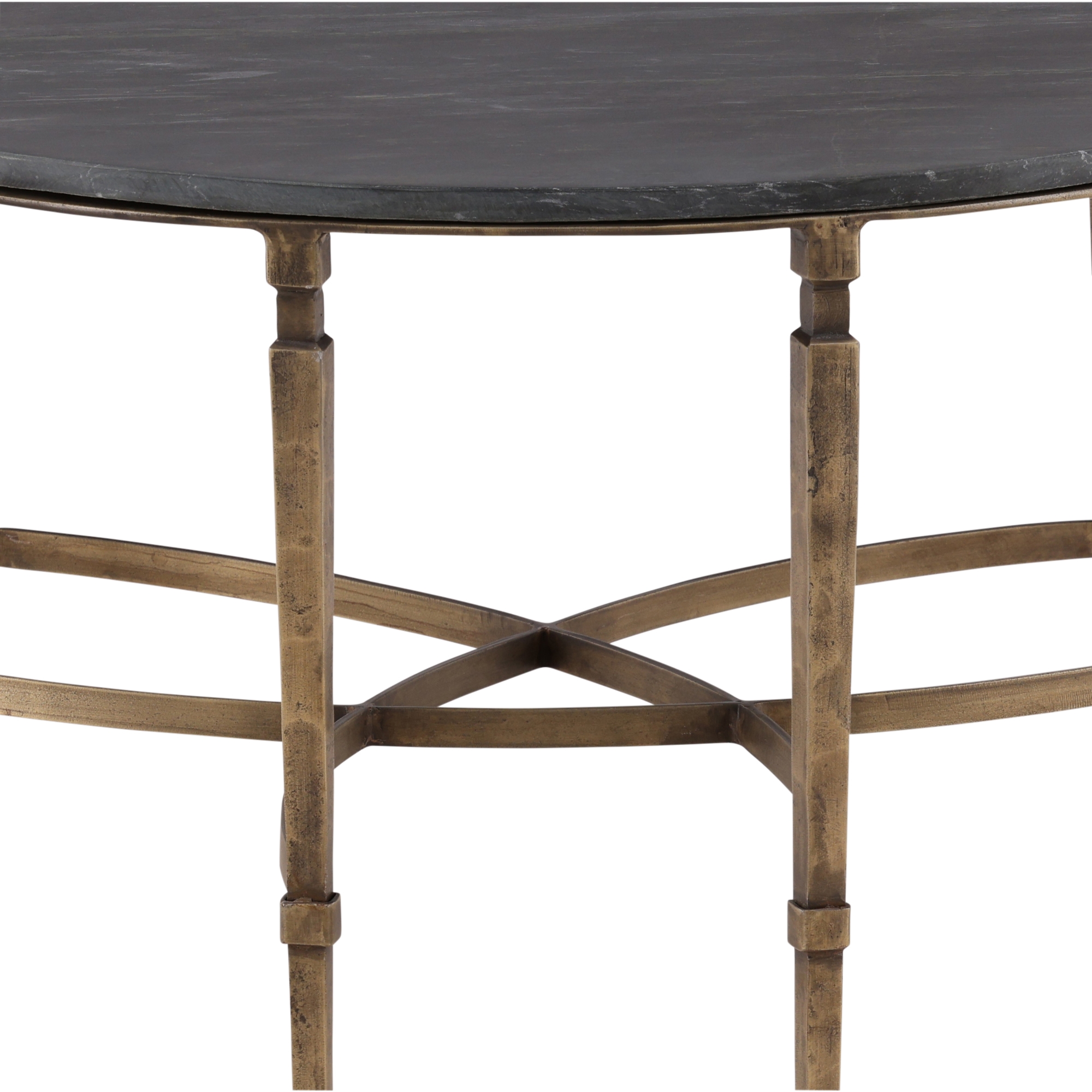 Furniture Classics Furniture Classics Coffee Table with Charcoal Stone Top