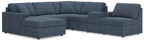 6-Piece Sectional With Chaise
