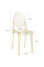 Modway Casper Dining Chairs Set of 4