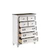 Lifestyle 8309 White/Grey Chest