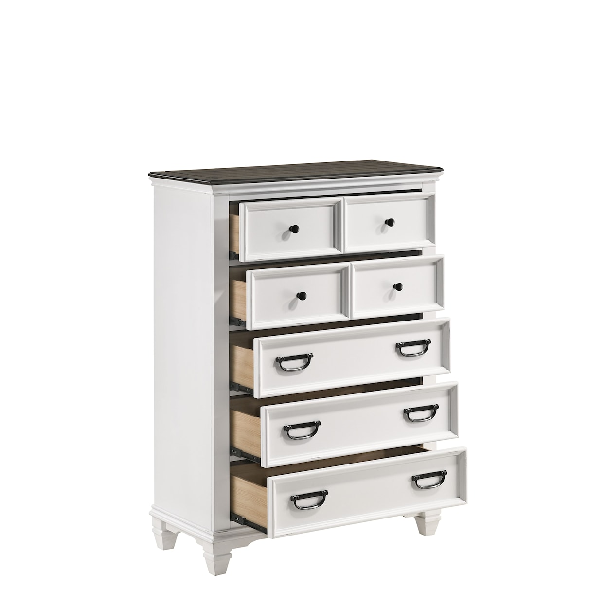 Lifestyle 8309 White/Grey Chest