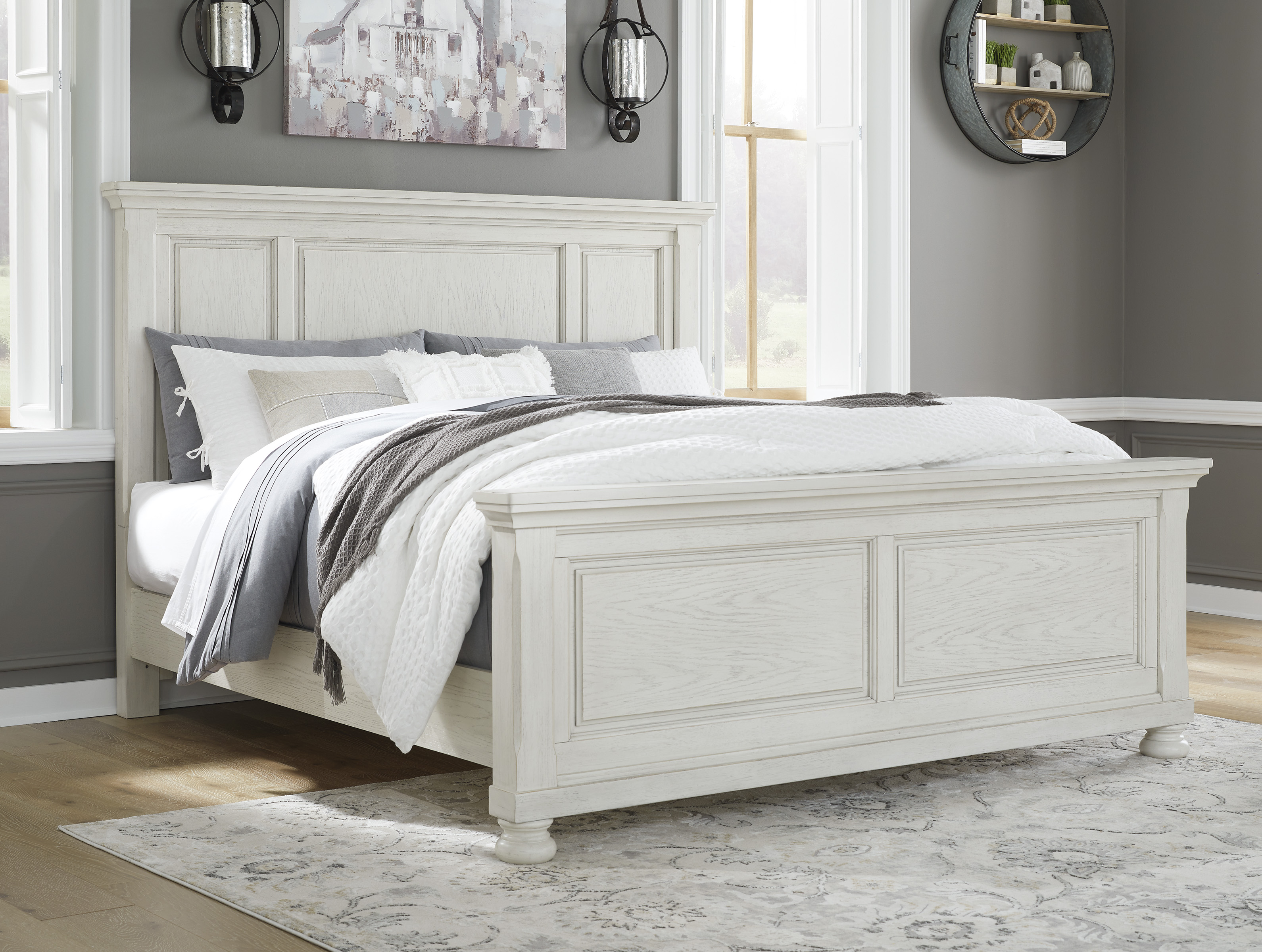 Queen Panel Bed