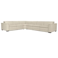 Contemporary Sectional Power Sofa with USB Ports