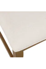 Jofran Sierrafina Transitional Dining Chair with Upholstered Seat and Back