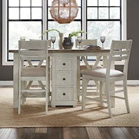 Costal Island 5-Piece Dining Set