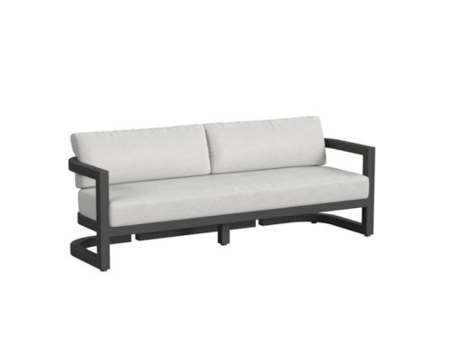 Contemporary Outdoor Sofa with Adjustable Feet