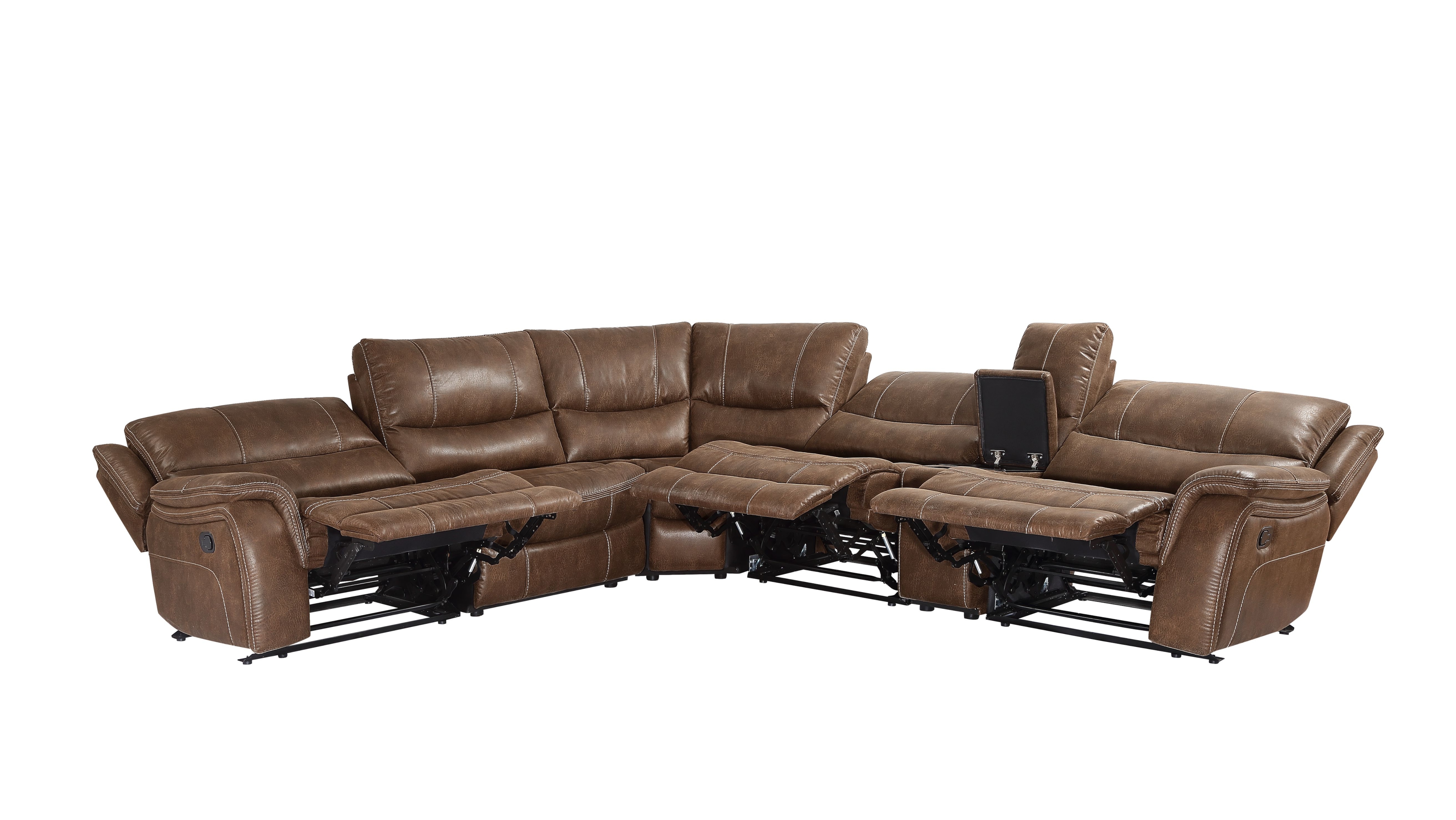 6-Piece Manual Reclining Sectional