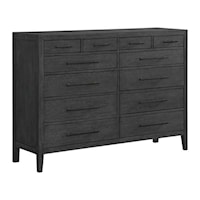 Contemporary 12-Drawer Dresser