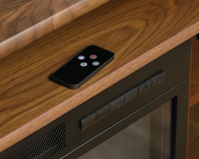 Sauder HARVEY PARK Fireplace Entertainment Center