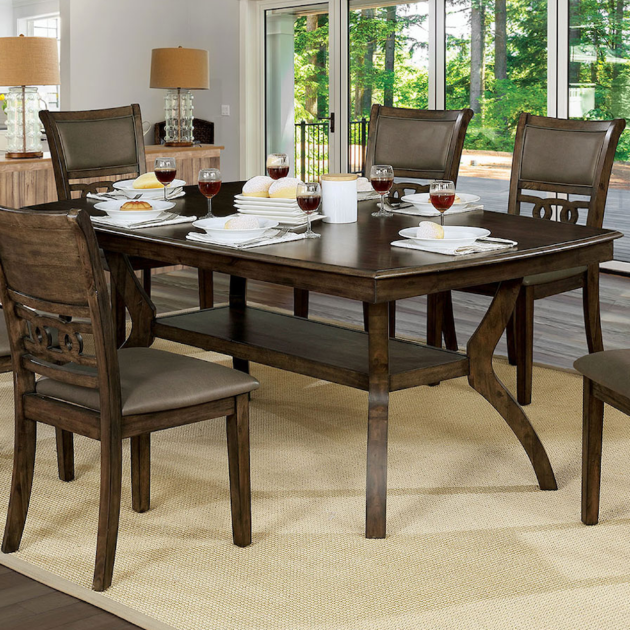 Furniture of America - FOA Holly Dining Table