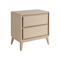 Contemporary Tillman Nightstand with 2 Soft-Close Drawers